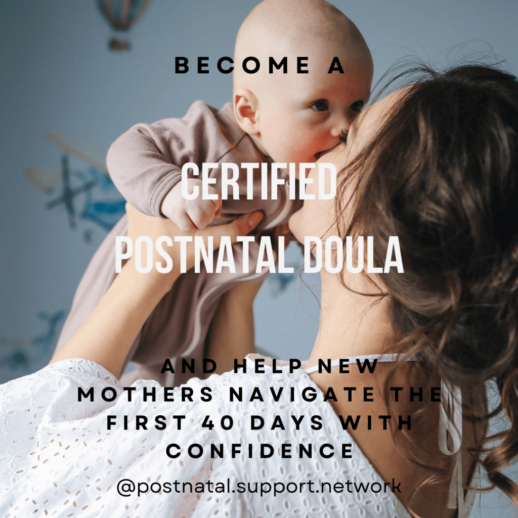 Postnatal doula training online March 2026